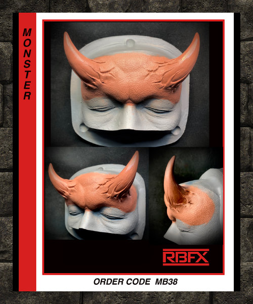 MB38 - MONSTER/DEVIL/DEMON/HORNS/BROW - Foam Latex