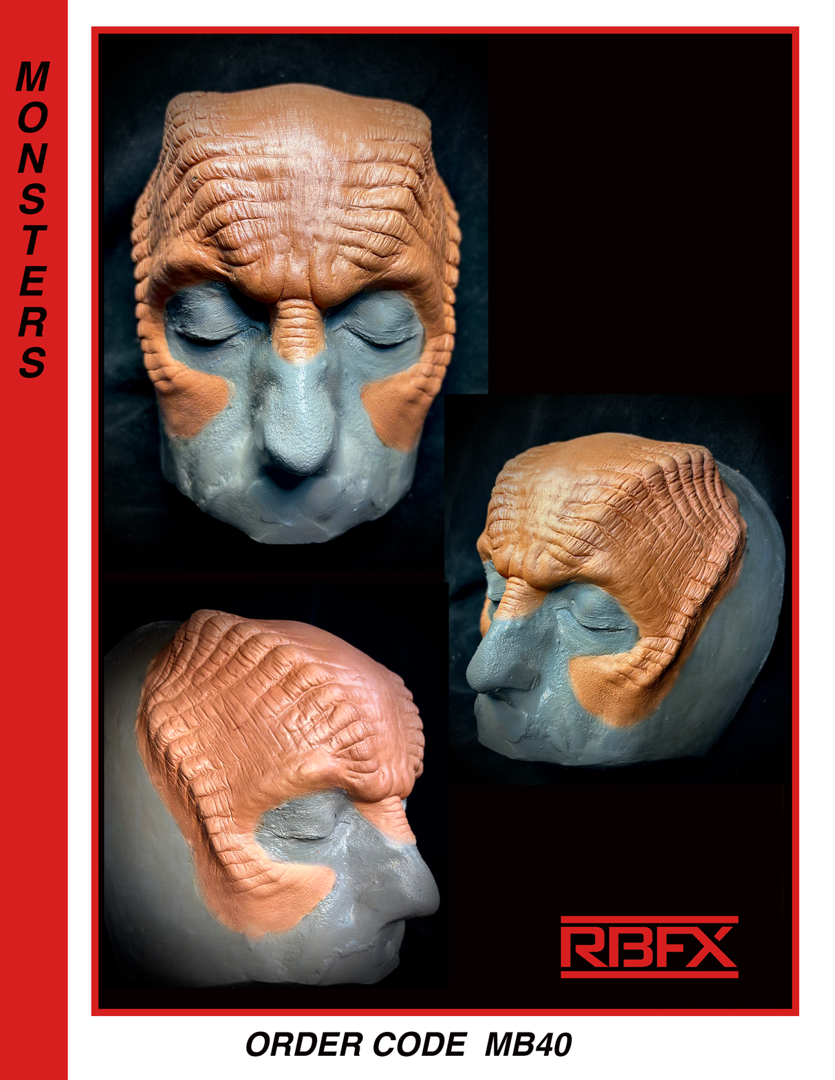 MB40- ALIEN BROW - Foam Latex