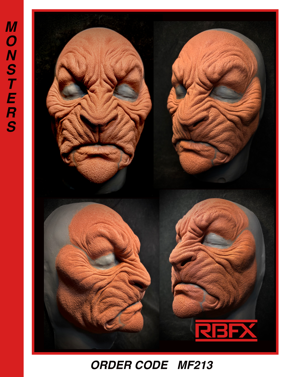 MF213 - CAT/LION/ WEREWOLF/ ANIMA L- Foam Latex