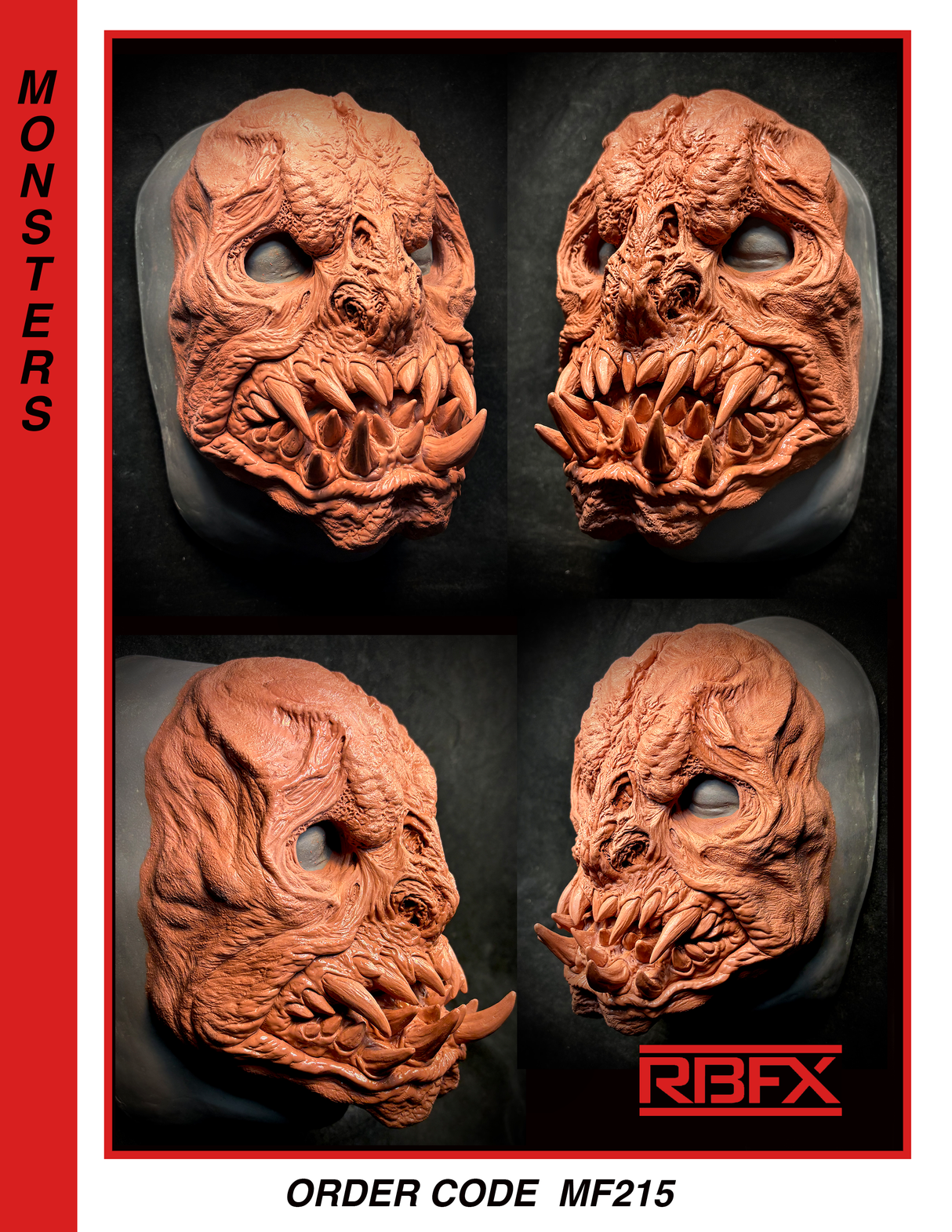 MF215 - Creature/ Monster/ Aquatic/ Alien- Foam Latex