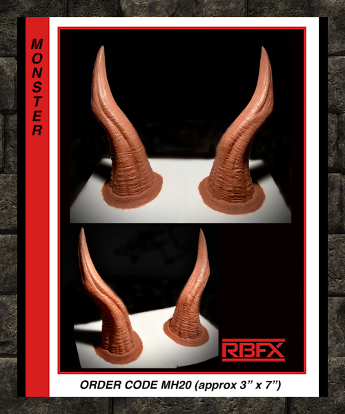 MH20 – Large horns/devil/demon/monster - Foam Latex