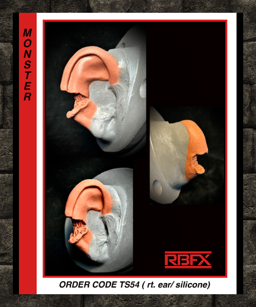 TS54 - RT. EAR/ SILICONE/ TRAUMA - Silicone