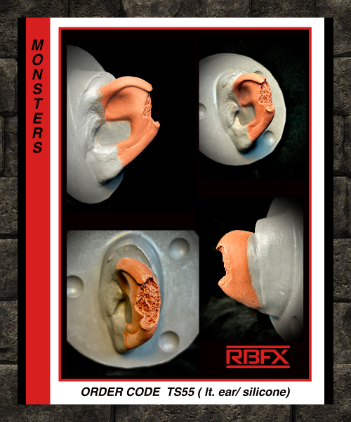 TS55 - LT. EAR/ SILICONE/ TRAUMA - Silicone