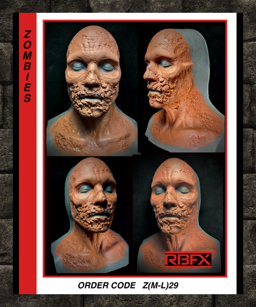 Z(M-L)29 - ZOMBIE/ CORPSE - Foam Latex comes with vacuform