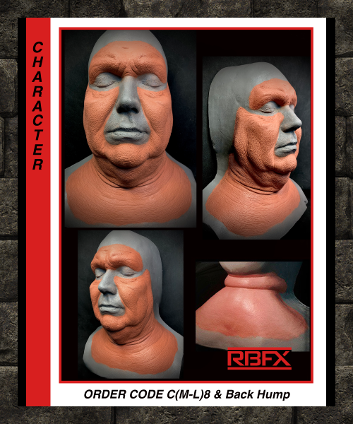 C(M-L)8 & BACK HUMP - OVER WEIGHT/OLD AGE/ CHARACTER - Foam Latex