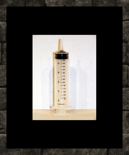 140ml Syringe Straight Tip Single