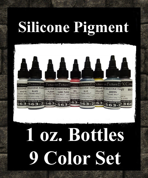 MPFX Silicone Pigment 1oz Set  ( 9 Colors) (7524242456834)