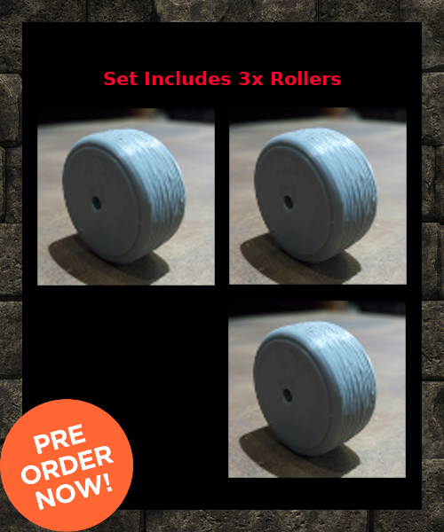 Three Texture Wheel Set (Three wheels) PRE-ORDER (7524338041090)