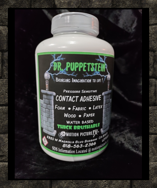 DR. PUPPETSTEIN 16 oz. -  BRUSHABLE - Foam & Fabric Contact Adhesive