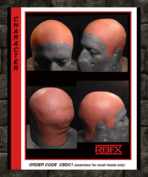 CBDC1(Small) - Foam Latex Bald Cap