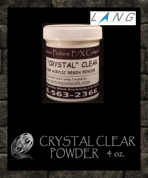 CRYSTAL Clear Powder 8oz.     Cold Cure Acrylics (7524269195522)
