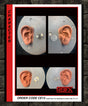 CE13 - SOLID HUMAN EARS FOR BALD CAPS & COWLS ONLY - FOAM LATEX (7524439359746)