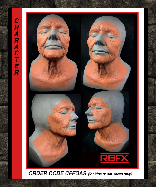 CFFOAS  -old age for kids or sm. faces only - Foam Latex (7524436443394)