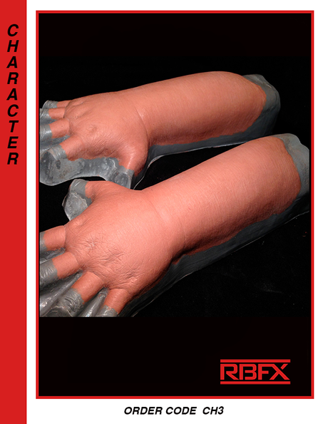 CH3 Character Hands Fat - Foam Latex (7523992076546)