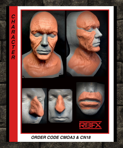 CMOA3 & CN18 - MALE OLD AGE - Foam Latex