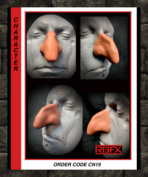 CN19 - WIZARD/ WITCH/ OLD MAN NOSE - Foam Latex
