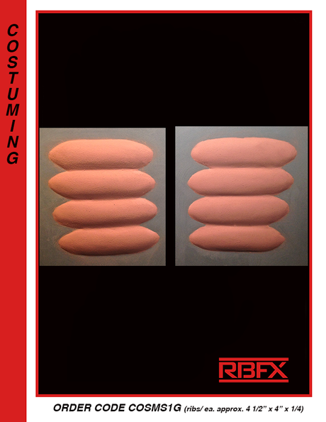 COSMS1G (RIBS LT & RT) - Foam Latex (7524074422530)