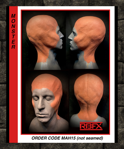 MAH15 - ALIEN/ MONSTER/ CREATURE (Not Seamed) - Foam Latex