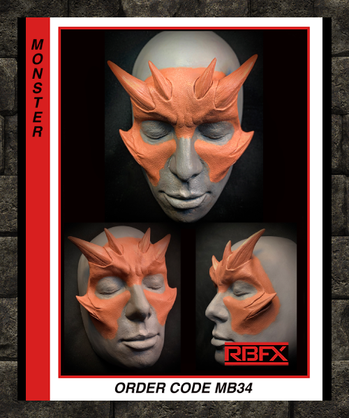 MB34 - DEMON/ MONSTER/ ALIEN - FOAM LATEX