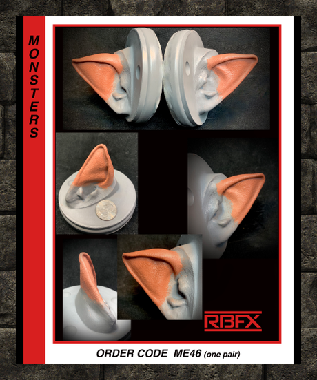 ME46- ELF EARS - ALIEN- VAMPIRE- FAIRY - FOAM LATEX (7524446437634)