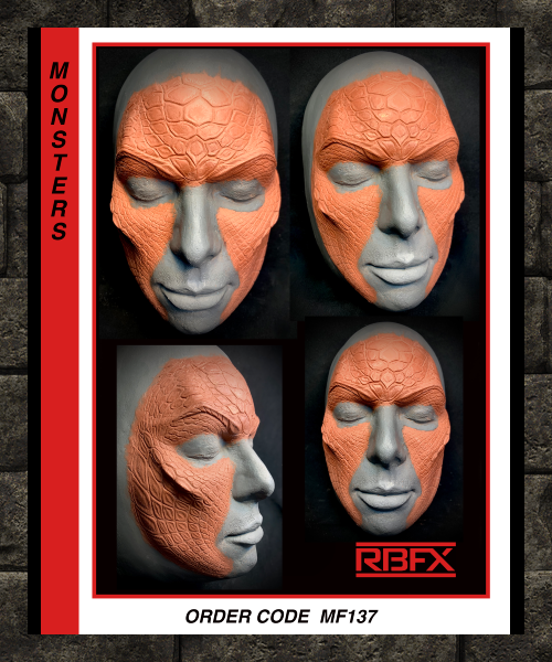 MF137 - REPTILE/ SNAKE/ ALIEN/ MONSTER - Foam Latex