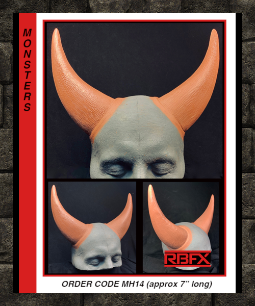 MH14 MONSTER HORNS Foam Latex (7524391256322)