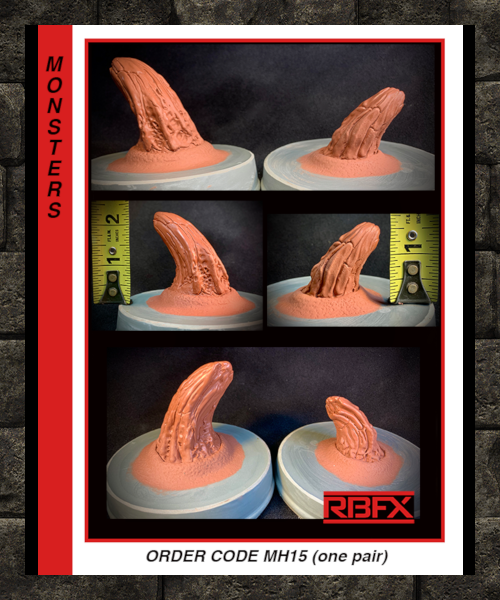 MH15 MONSTER HORN SET  Foam Latex (7524397580546)