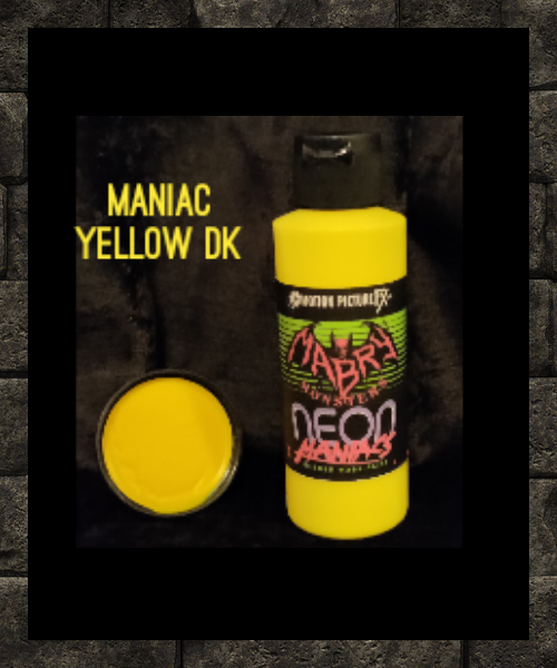 Neon Maniacs Rubber Mask paint 2 oz Set