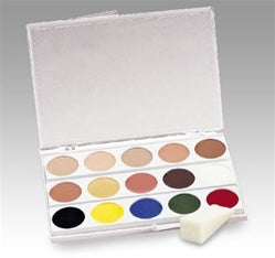 Mehron Mask Cover Palette 15 Colors (7523779936514)