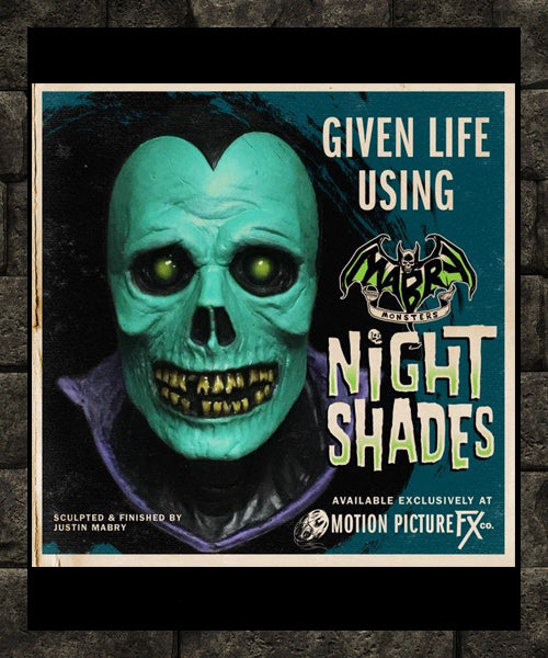 NIGHT SHADES Rubber Mask Paint 4 oz. Set *US Ground Shipping Included* (7524365140226)