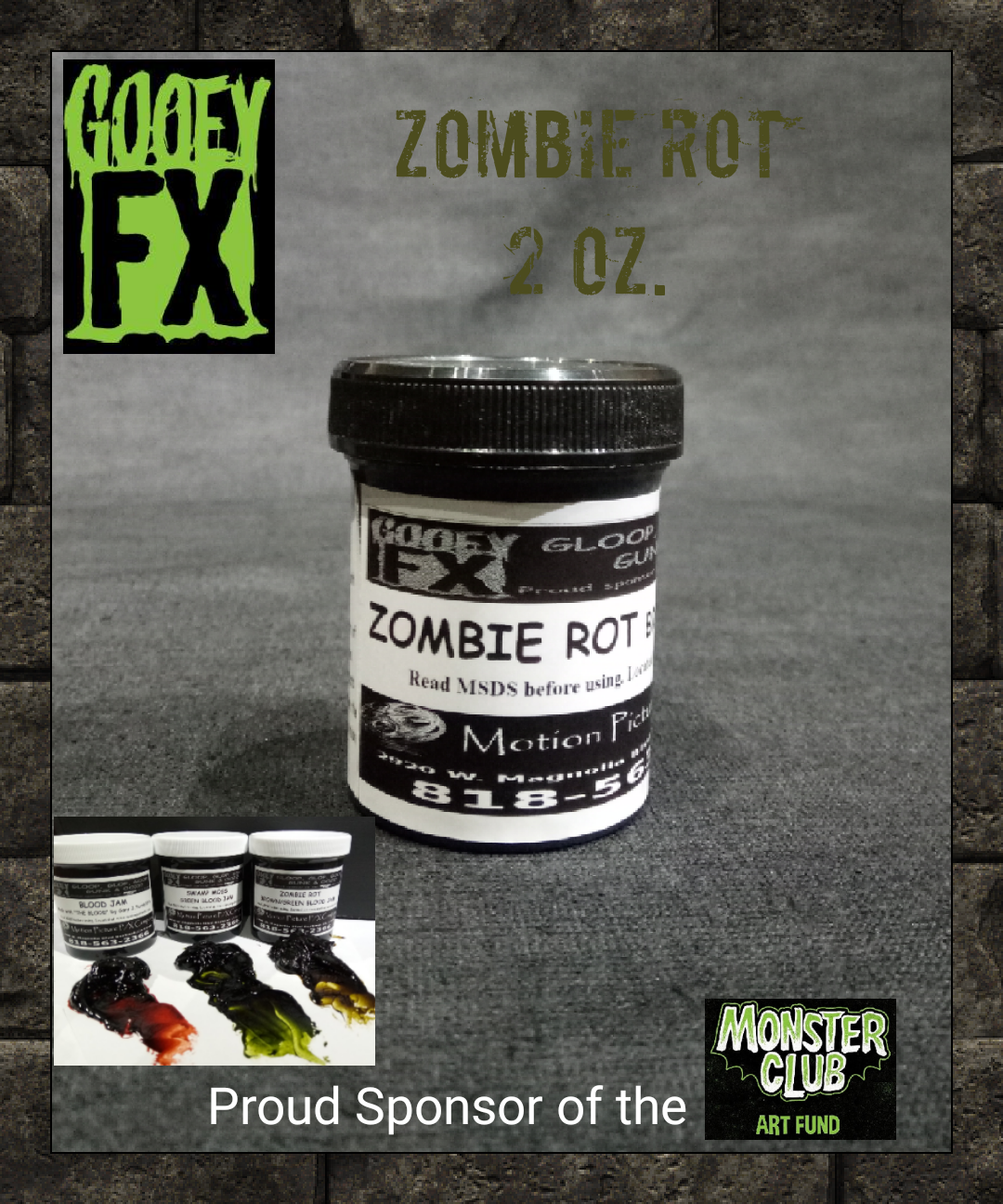 GOOEY FX ZOMBIE ROT 2 oz. (7524383129858)