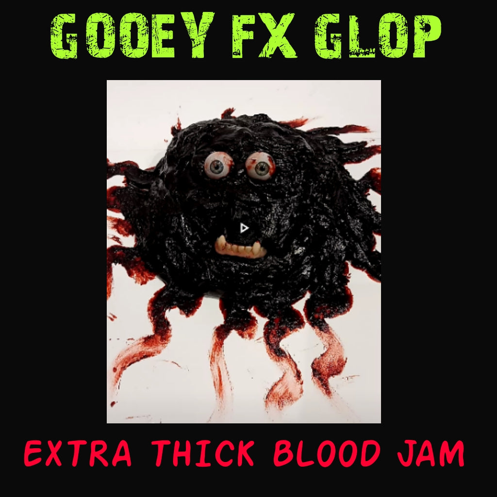 GOOEY FX GLOP... X-THICK   BLOOD JAM 128 oz Gallon (7524410163458)