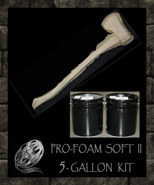 PRO-FOAM SOFT II   A - B  5-GALLON KIT (7524273651970)