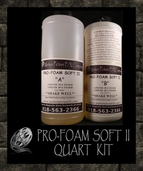 PRO-FOAM SOFT II   A - B  QUART KIT (7524271194370)