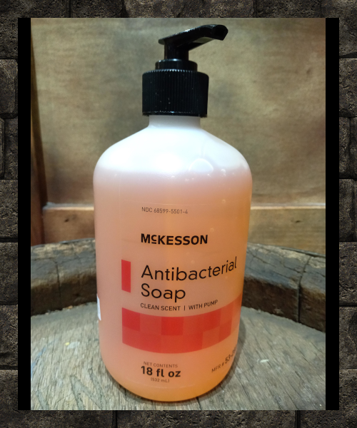 Antibacterial Soap McKesson Liquid 18 oz. Pump Bottle Clean Scent (7524409835778)