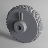 Texture roller handle & Four Texture Wheel set (one Handle and four wheels) PRE-ORDER (7524320837890)