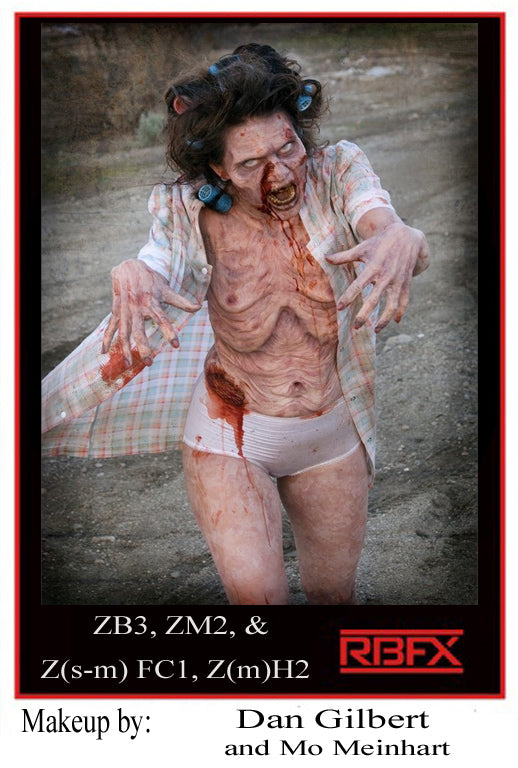 ZM2 Zombie Face Scar Set - Foam Latex (7523826172162)