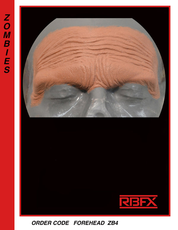 ZB4 ZOMBIE Forehead  - Foam Latex (7523825680642)