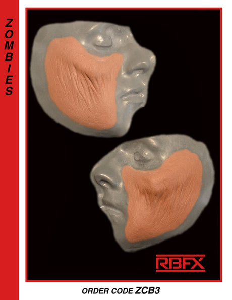 ZCB3 (R&L) ZOMBIE Cheeks Right-Left - Foam Latex (7523826008322)