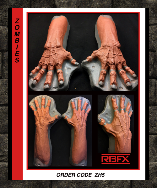 ZH5 ZOMBIE HANDS - Foam Latex (7524378640642)