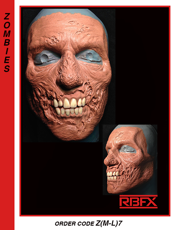 Z(M-L)7 ZOMBIE PROSTHETIC Medium-Large  - Foam Latex (7523910353154)