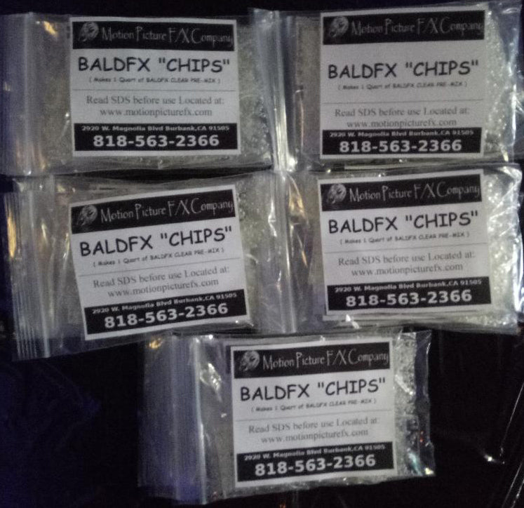 BALDFX  CLEAR    "CHIPS"   20 Packs (7524344824066)