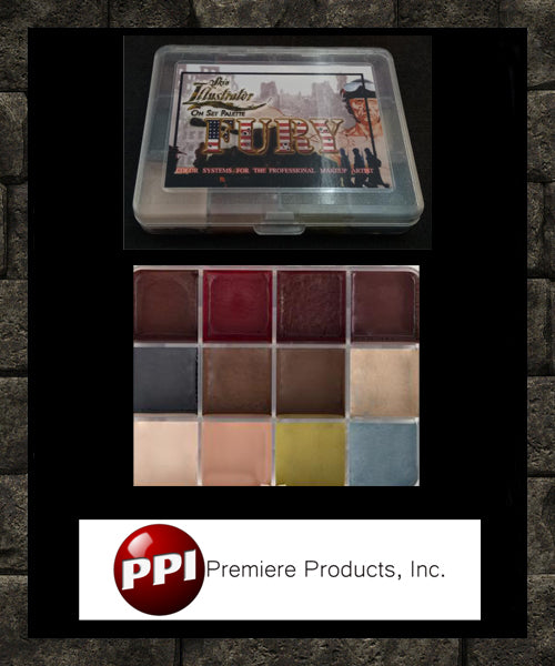 PPI Palettes - ON Set - FURY Palette (7524245930242)