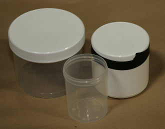 4oz Poly Jar Single Wall with Lid (7523770073346)