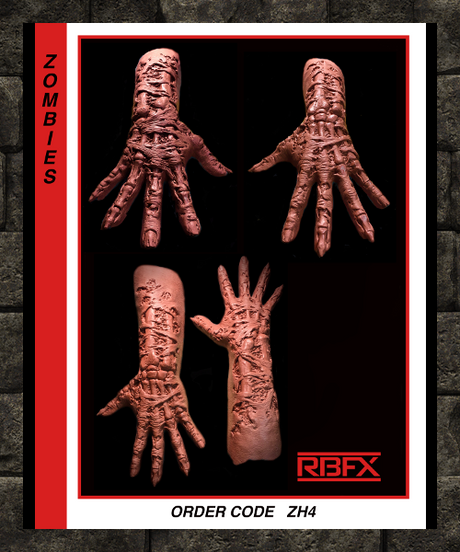 ZH4 ZOMBIE HANDS - Foam Latex (7524374446338)