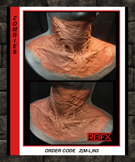 Z(M-L)N3 ZOMBIE NECK Medium-Large - Foam Latex (7524245176578)